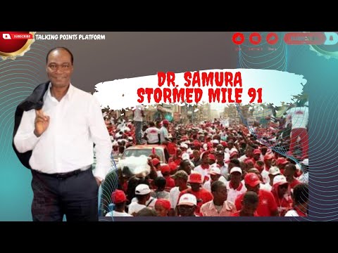 DR. SAMURA KAMARA RECEIVED HUGE WELCOME IN MILE 91#sierraleone #sierraleoneparliament