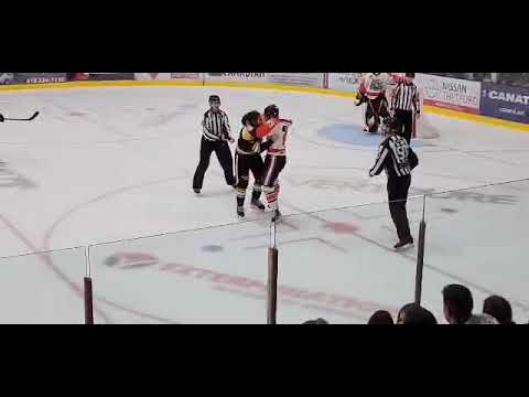 Tyler Boivin vs Maxime Chagnon  (LNAH) 17/12/22