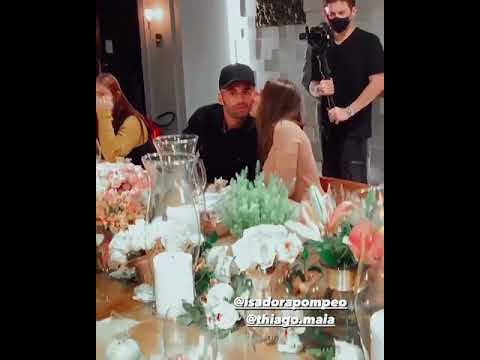 Noivado da isadora pompeo e thiago maia