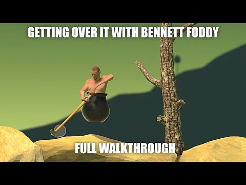 Getting Over it With Bennett Foddy - Full Game Walkthrough