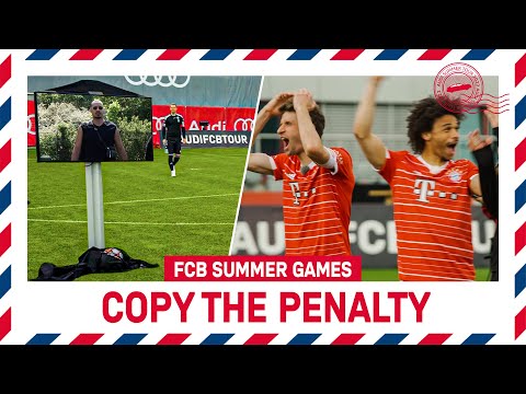 Copy the Penalty Challenge | FC Bayern Summer Games 2022 | Episode 1