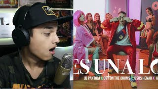 [Reaccion] Es una loca - JD Pantoja x Ovy on the Drums x Jesus Henao x Alejomaster (Video Oficial)