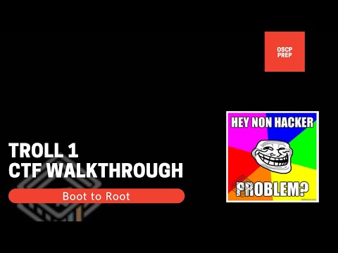 Troll | CTF Walkthrough | OSCP Prep