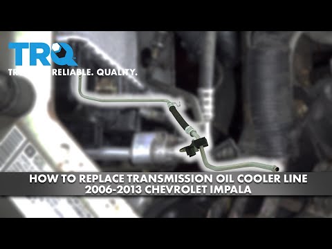 How to Replace Transmission Oil Cooler Line 2006-2013 Chevrolet Impala