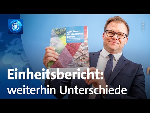 Bericht zum „Stand der Deutschen Einheit“: Weiterhin Unterschiede zwischen Ost und West