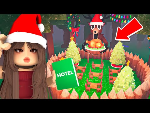 Baue eine HOTELBASIS mit dem NEUEN Weihnachts-Update in 99 NIGHTS IN THE FOREST! ​​(Roblox)