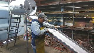 Resbaladilla de herrería ( medidas y materiales utilizados  ) ‼️blacksmith slide‼️