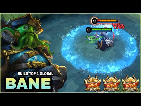 BANE BEST BUILD 2022 | INSANE DAMAGE | BUILD TOP 1 GLOBAL BANE | MLBB