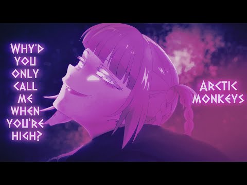 Arctic Monkeys - Why'd You Only Call Me When You're High? (KzNicxz - Tipografia) (Call Of The Night)