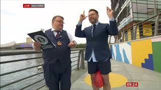 John Kay World Record Attempt Live on TV