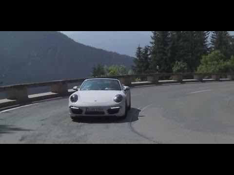 München - Garmisch A95 - Porsche 911 Carrera 4S (991)