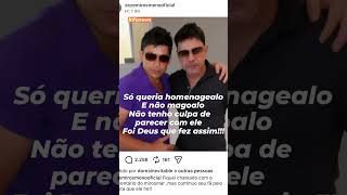 Ele parece tanto com o Zezé que criou uma polêmica #famosos