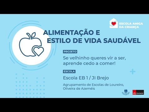 Escola vencedora 3.ª edição Escola Amiga -  categoria Alimentação Saudável