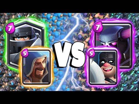 MEGA KNIGHT + WIZARD VS PEKKA + EXECUTIONER *2023* - Clash Royale Challenge
