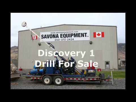 Discovery 1 Diamond Core Drill in Action! Exploration and Drilling Equipment