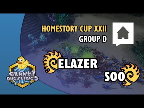 Elazer vs soO - ZvZ | HomeStory Cup XXII: Group Stage - Group D | EPT StarCraft 2 Tournament