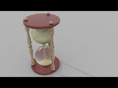 How to Create a Hour Glass in Maya | Hour glass modeling in Maya for the beginner 3d modeler