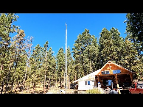 Starlink Tower Construction and Mini Split AC Installation