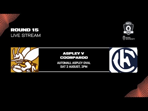 LIVE Bond University QAFLW ROUND 15 - Aspley v Coorparoo
