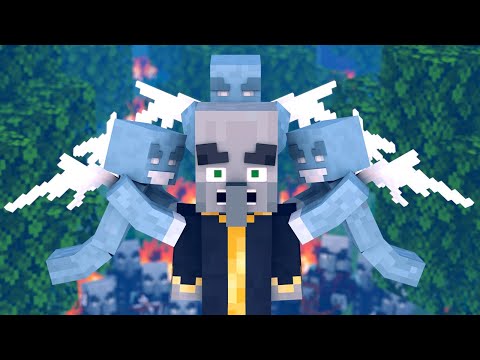 Villager vs Pillager Life 3 - Minecraft Animation