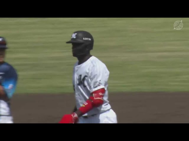 【ファーム】マリーンズ・エチェバリア タイムリー2ベースヒットを放ち、点差を縮める!! 2022年7月9日  千葉ロッテマリーンズ 対 埼玉西武ライオンズ