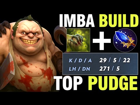 29 KILLS MID PUDGE DOMINATES WITH 29 KILLS – Immortal Build 7.39b!