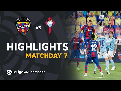 Highlights Levante UD vs RC Celta (1-1)