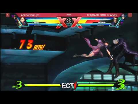 East Coast Throwdown 5:  Ultimate Marvel VS Capcom 3 AG Demon Hyo vs OMG Itz Andre