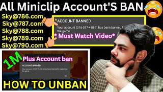 1M Plus 😱 Account BAN in 8 Ball Pool How to UNBAN 👈 informative video 💯