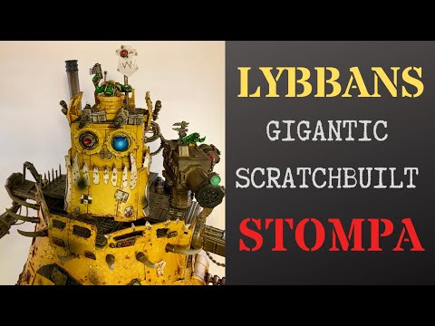 Giant scratch built ork STOMPA for Warhammer 40K orks.