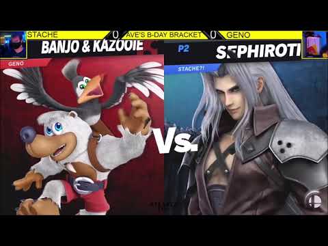 4o4 Ultimate Weekly XL: AVE'S BIRTHDAY! - GENO (Banjo) vs Stache (Sephiroth) - Winners Quarter-Final