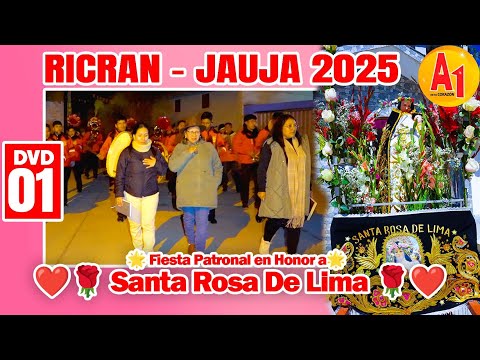 🔴 Santa Rosa De Lima 2025 𝐂𝐥𝐮𝐛 𝐂𝐞𝐧𝐭𝐫𝐨 𝐒𝐨𝐜𝐢𝐚𝐥 𝐁𝐚𝐫𝐫𝐢𝐨 𝐁𝐨𝐥𝐢́𝐯𝐚𝐫 -  Ricran - Jauja // Vol. 01