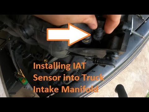 Intake Air Temp Sensor Install on 5.3 Truck Intake Manifold