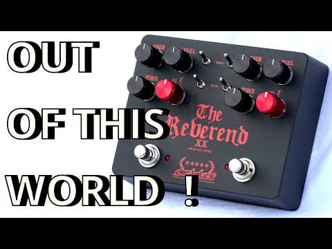 Decibelics - The Reverend XX -Overdrive-Distortion-Fuzz, Stealth Black - Mint [+Extra Enclosure] image 20