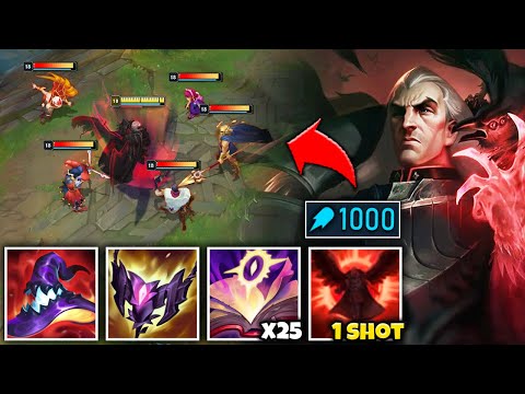 When Swain hits 1000 AP, your entire team gets deleted at once