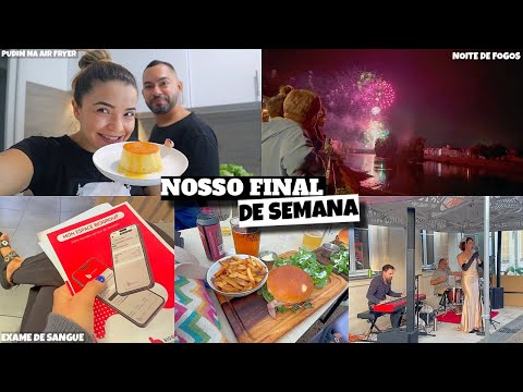 PUDIM NA AIR FRYER, NOITE DE FOGOS, ENCONTRO COM OS BRASILEIROS e muito mais ❤️ - Bruna Paula