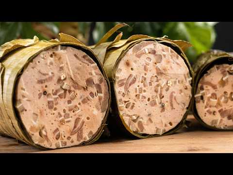 Chả Lụa Gân tai heo kiểu mới không xay không nhồi : Bí mật nằm ở nguyên liệu mua ở đâu cũng có này