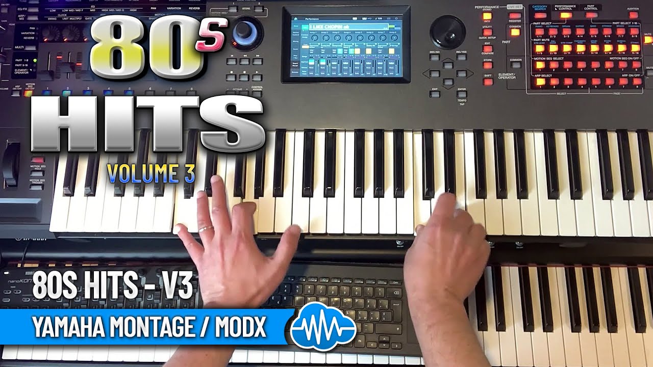 SJL003 - 80's Hits V3 - Yamaha MONTAGE / M ( 30 presets ) Video Preview