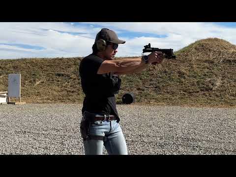 Glock 19C with B&T USW Machine Gun