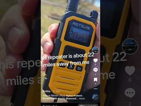 Retevis RB48P GMRS radio Test #retevis #rb48p #rb48plus #retevisgmrs #gmrs #radio #ham #hamradio