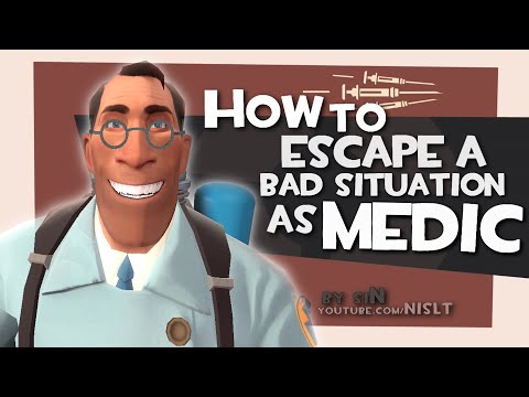 TF2: How to escape a bad situation as medic [Epic Win] Video