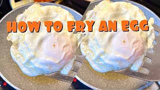 HOW TO COOK FRIED EGGS Without Flipping them