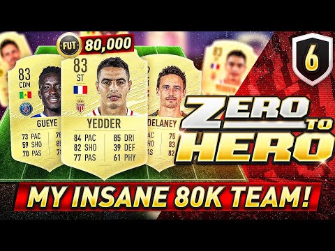 FIFA 20 ZERO TO HERO - INSANE 80K TEAM!
