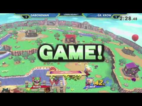 Salty Sunday @ eBash 43 (WiiU) - DaBoneMan VS GR Krow - Losers Round 7