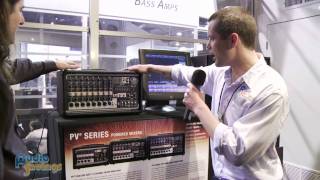 Video thumbnail for Peavey PV 5300, PV i6599, and i8500 mixers - NAMM 2012 - AudioSavings by audiosavings