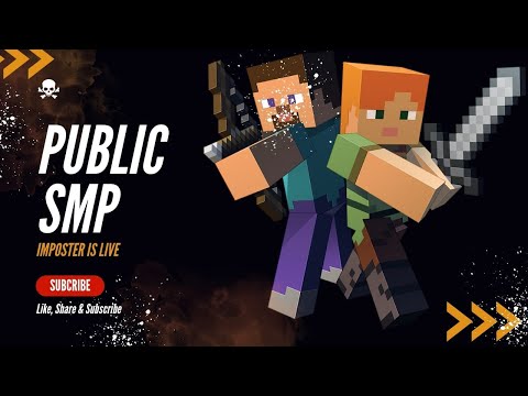 🔥 Imposterislive Streams Epic Minecraft SMP! Join Now! 🔥