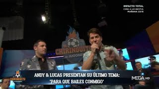 Andy Lucas INTERPRETAN en DIRECTO &#39;PARA QUE BAILES CONMIGO