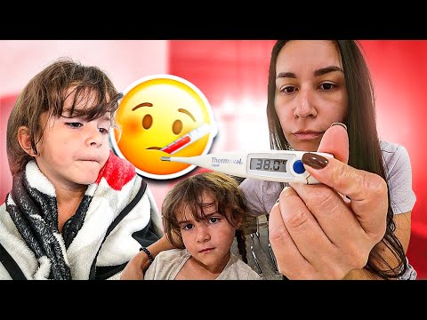 LAURA ESTÁ DOENTE E NÃO FOI PRA ESCOLA - Família Brancoala nos Estados Unidos