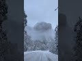 Yosemite in heavy snow storm! #yosemite #nationalpark #shorts #california #beautifuldestinations