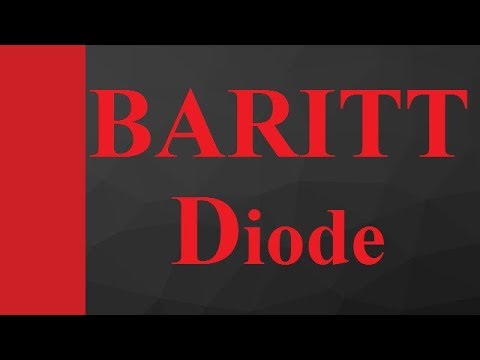 BARITT Diode Working Structure Applications in Microwave Engineering by Engineering Funda